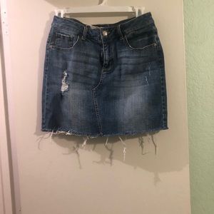 Jean skirt